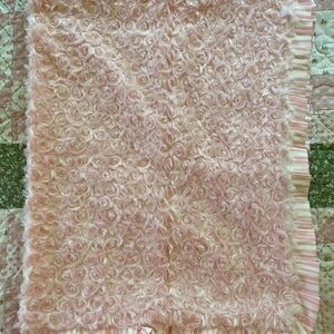 Pink Rosette Blanket